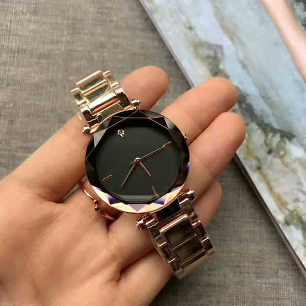 2018 New Fashion Casual Simple Business Ladies Watch Stainless Steel Strap Top Luxury Brand Women Quartz Clock Women's Watch Montres Femmes