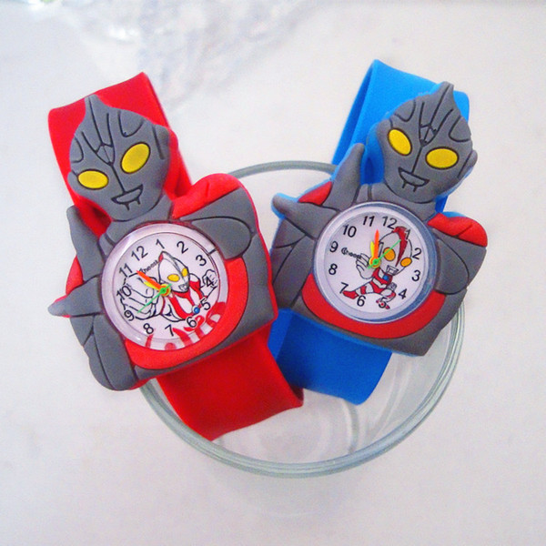 Cartoon child watch boy girl pat quartz watch