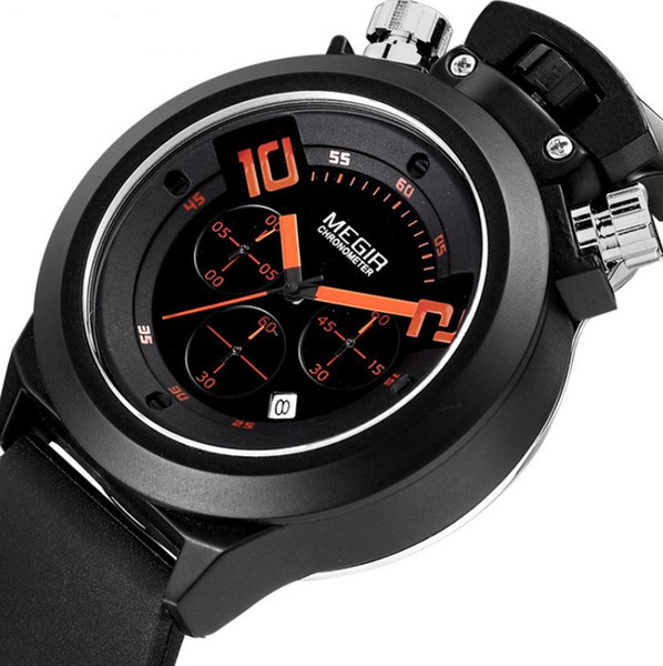 Student table outdoor luminous timing large dial men's watch sports watch