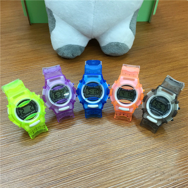 Casual Watches New fashion Jelly Watch Daliry life waterproof outside sport cartoon watches boys girl's Children's Digital Watches