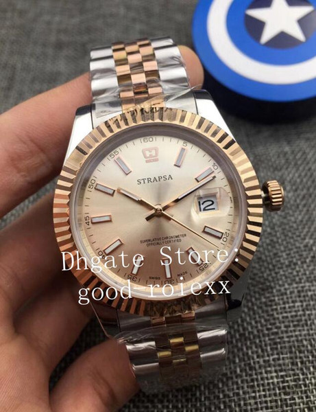 Luxury Rose Gold Watch Mechanical 2813 Watches Jubilee Bracelet 126333 Perpetual Men 126331 126301 Mens Sapphire Datejust Date Wristwatches