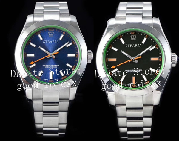 Hot Selling V3 Version 40mm Black Blue Men's Automatic Asia 2813 Watch Men 116400GV Steel Perpetual 116400 NoobF N Factory Sapphire Watches