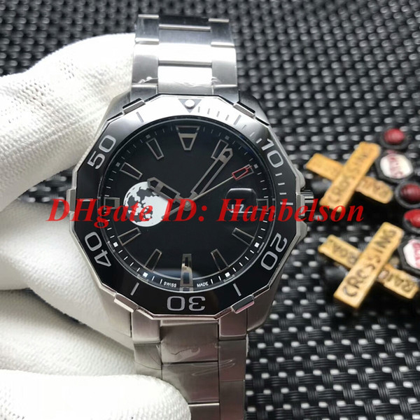 Limited edition Men's watch All stainless steel Ceramic bezel Automatic movement WristWatch