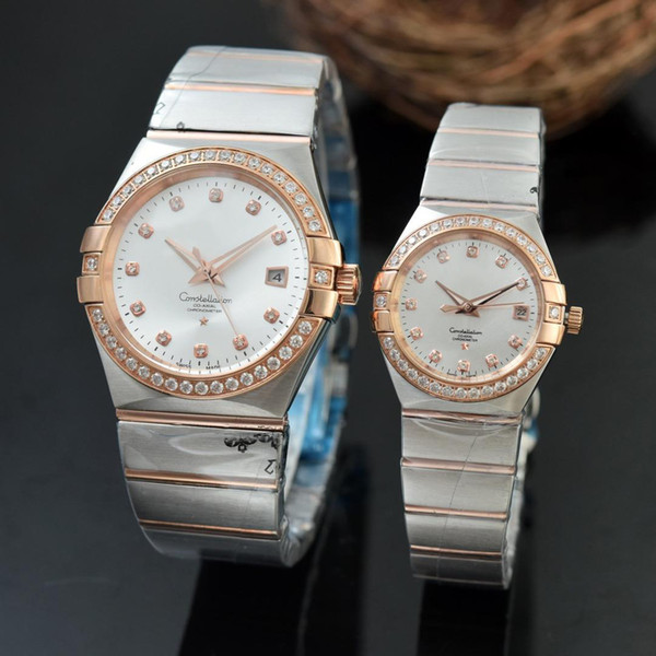 Swiss brand Constellation luxury diamond watches for men and women 8500 automatic movement sapphire mirror AAA quality waterproof wristwatch