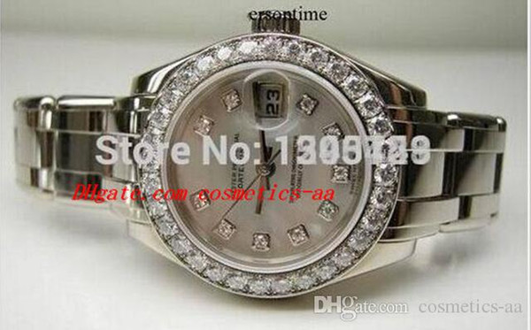 Luxury Watches Top Quality Ladies Mother Pearl Watch Woman's Pearl piece Mop Lady's Watches Automatic Watch Watches