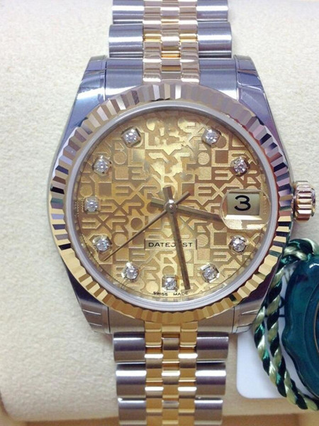 AAA High Quality Luxury Lady fashion Watch Datejust 178273 31mm Stainless steel And 18k Gold Movement Automatic Womens Wrist Watches