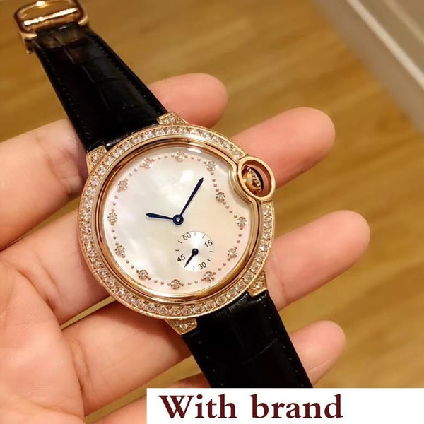 watches luxury automatic watch Diamond famous CARW fashion leather belt waterproof mechanical watch colorful wholesale