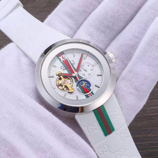 Rose Gold Men Geneva Watch Steel Roman Dial AAA Womens Luxury Brand Automatic Day Date Women's Fashion Mens Watches WristWatches Reloj