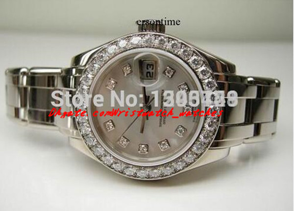Luxury Watches Top Quality Ladies Mother Pearl Watch Woman's Pearl piece Mop Ladys Watches Automatic Watch Watches