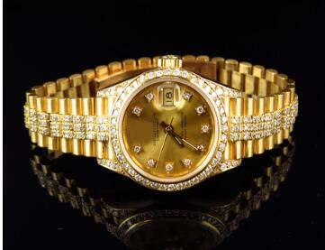 Hot Selling Luxury Wristwatch Ladies 27MM President 18k Yellow Gold Steel Bracelet Diamond Automatic Women Watch Watches