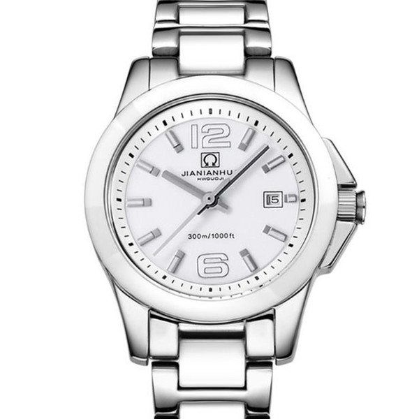 2018 Fashion watch women automatic mechanical watch fashion ceramic watchband waterproof luminous watch butterfly double button