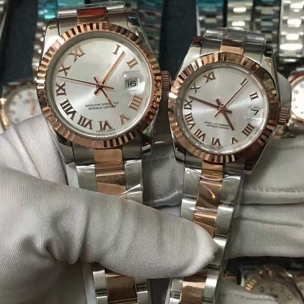 Womens brands watches Fashion rose gold Luxury stainless steel Women Automatic mechanical watch 36MM 31MM Best ladies woman gifts wristwatch