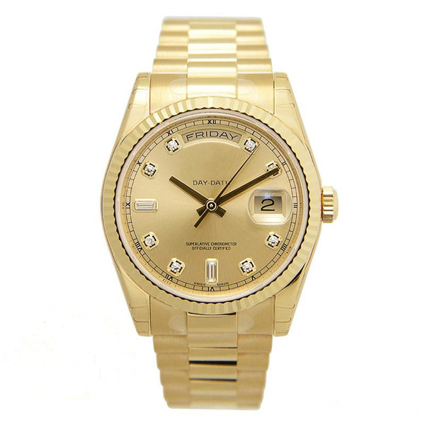 High Quality wholesale watch DAY DATE mechanical glide smooth 40MM mens royal oaks watch Stainless steel bezel strap Wristwatches