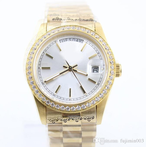 7 styles 36mm ladies luxury brand diamonds watches gold automatic self winding womens watch sapphire glass aaa quality R wristwatches