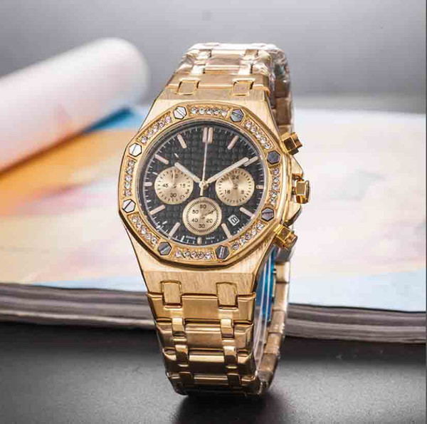 2019 Hot Selling Men's Watch Famous Brand Watches Six-pin run seconds Mechanical Wristwatches Quartz Watch Motion Watches AA010