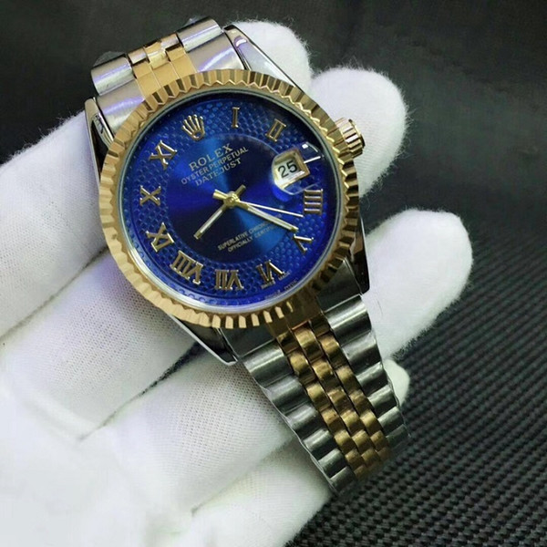 Top aaa sale Men watches Brand Luxury Full Steel Quartz Watches green Clock Calendar Military sport watches montre homme Relogio Masculino