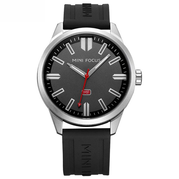 Brand Men Sports Watches Men's Quartz Analog Date Clock Male Silicone Bracelet Military Wrist Watch relogio masculino