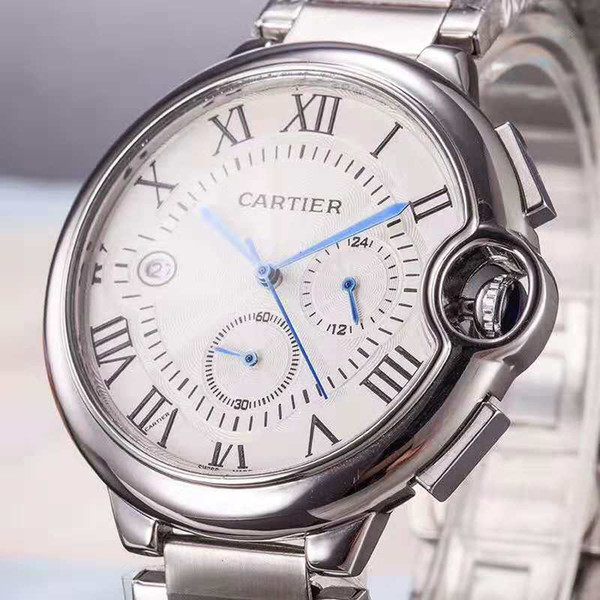 2019 new men's luxury watch fashion brand watch aaa luxury mens watches multi-function heart watch Montres homme Relogios homem