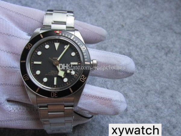 newest 39mm Fifty Eight M79030N Black bezel ZF Stainless Steel 2824 automatic sapphire crystal men watch waterproof wristwatch top best