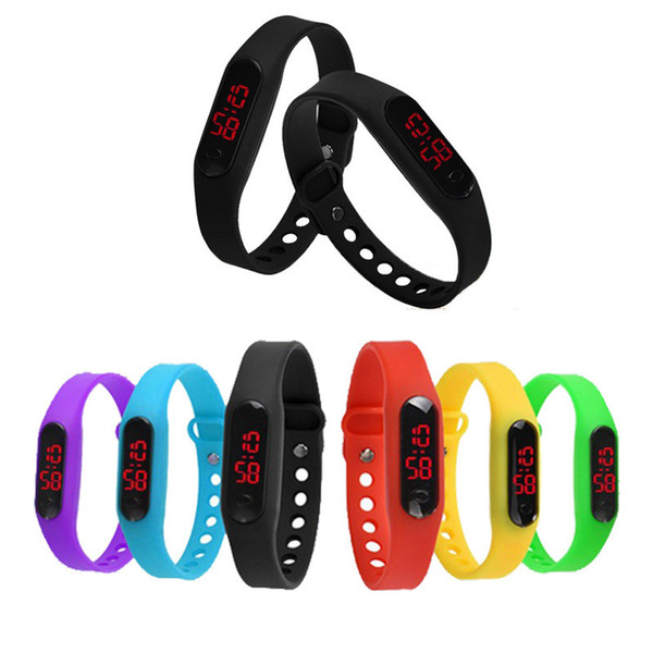 LED fashion touch waterproof electronic watches free shipping