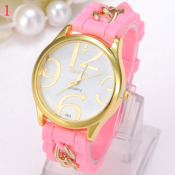 Ms watches hot style silicone watch chain fashion watches watch small pure and fresh and Europe and the United States