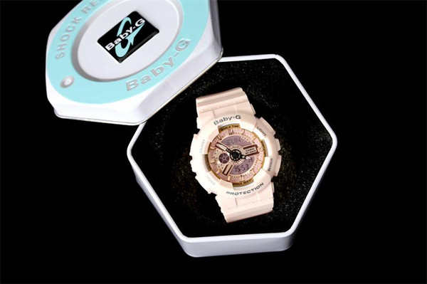 Brand A top quality female wristwatch baby watch all functions Sports watch with box with mannual 1pcs dropshipping
