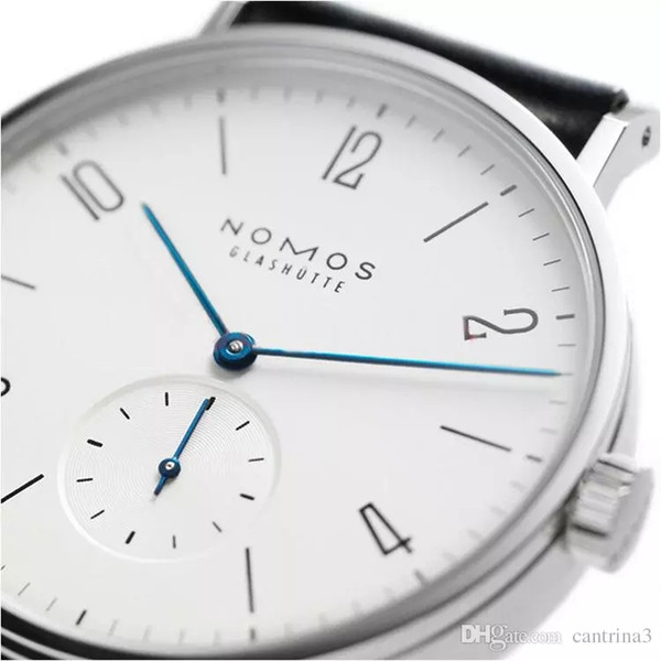 Mens Watches Top Brand Luxury NOMOS Famous Watches Fashion Casual Leather Men Watches Quartz Watch Clock Men Relogio Masculino Drop Shipping
