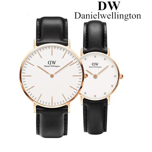 2019 new fashion men and women Daniel Wellington watch 36MM 40MM nylon leather strap business casual brand quartz DW watch