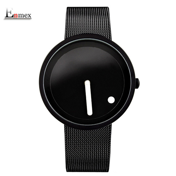 cool Minimalist style wristwatch Stainless Steel creative design Dot and Line simple stylish quartz fashion watch S914