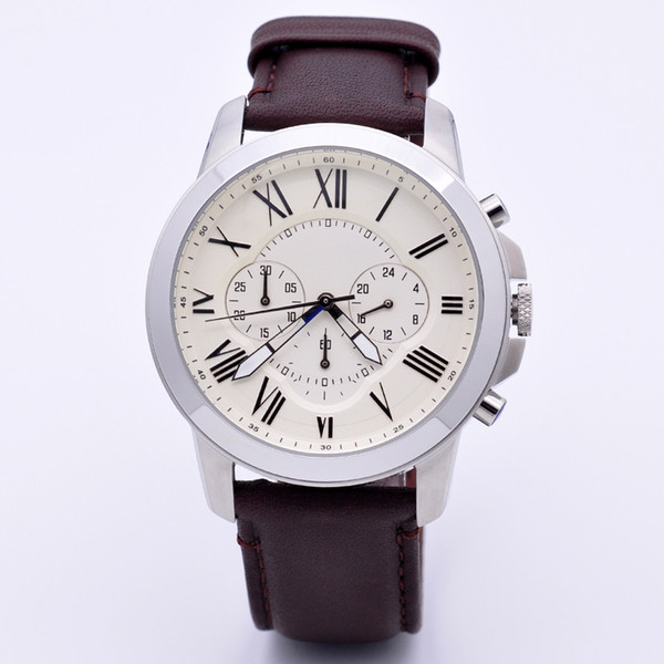 top quality watch famous brand origina relojl quartz leather orologio fashion mens watches FS4735 FS4782 FS4776 FS4835 dress montres box