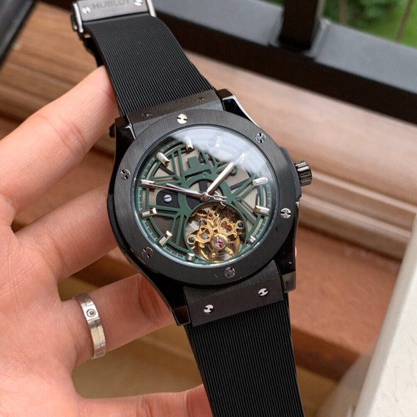 luxury watch HB72 famous brand designer mens watches big flywheel new products Sports watch automatic mechanical movement 42mm hot sale