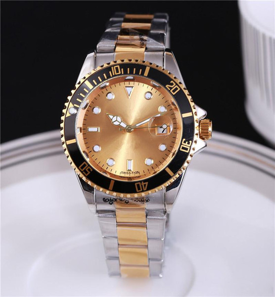 relogio Gold Luxury Men Automatic Iced Out Watch Mens Brand Watch Daydate President Wristwatch Red Business Reloj Big Diamond Watches Men