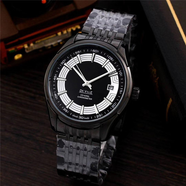 2019 Top luxury All Subdials Work Men's Mechanical Stainless Steel Automatic business Watch Sports mens Self-wind Watches tag Wristwatch