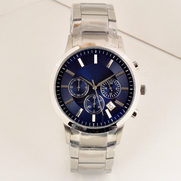 2019 high quality men montre reloj mens orologio ar watches fashion brand wristwatches designer quartz ar2448 AR2434 ar2447 ar2449