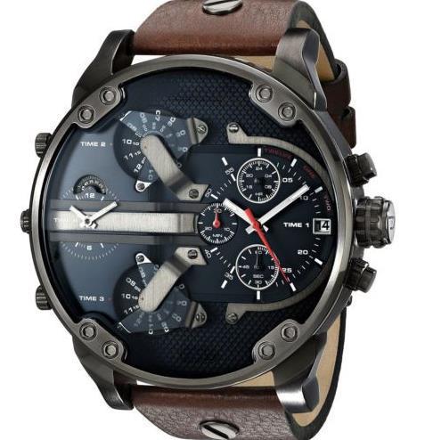 New fashion DZ watch high quality AAA multi-time zone all dial work outdoor military sports brand men's luxury watches