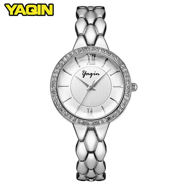 Top luxury brand women watch high quality serpentine alloy steel strip business casual lady quartz waterproof watch