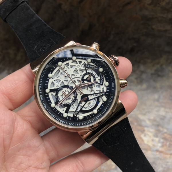 Watch Men Military Quartz Watch Mens Watches Top Brand Luxury Leather Sports Wristwatch Date Clock Relogio Masculino skeleton watch