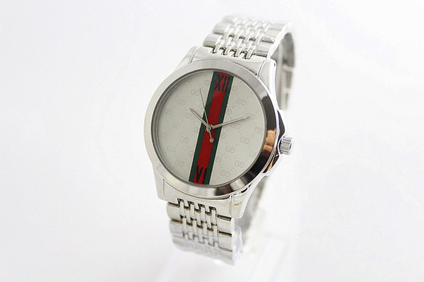 2019 new hot fashion ladies quartz watch diamond letter surface simple casual stainless steel strap watch. Ms. giftHot 2019 new fashion casu
