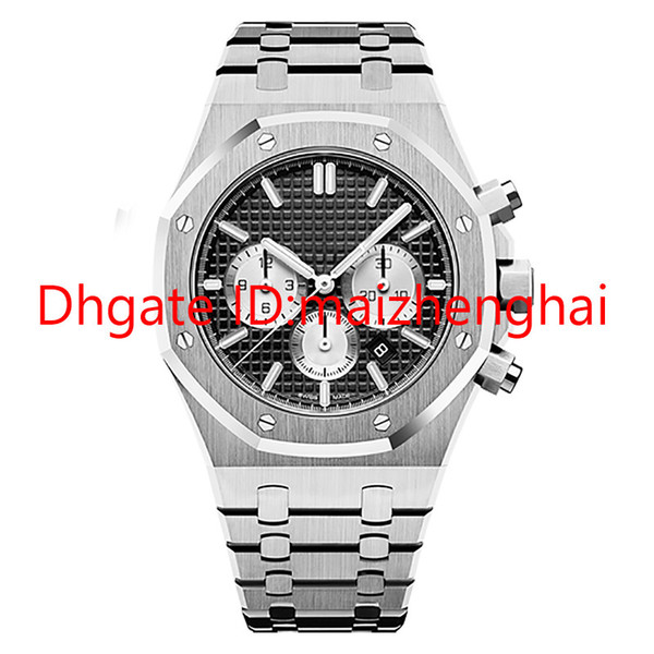 2019 hot sale luxury watch high quality VK chronography quartz movement watches All-steel sports 3TM waterproof wristwatch montr