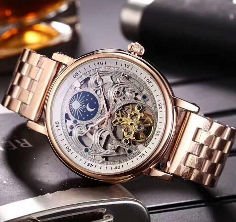 New Listiing Top Carved Edition Luxury Mens Watches Original Imported Automatic Mechanical Movement 316L Stainless Steel Wristwatch