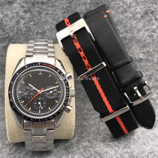 2019 fashion Men's Watch Automatic Super Series Watch 42mm Stainless Steel Leather Fabric Blu-ray Coating Classic Limited Edition