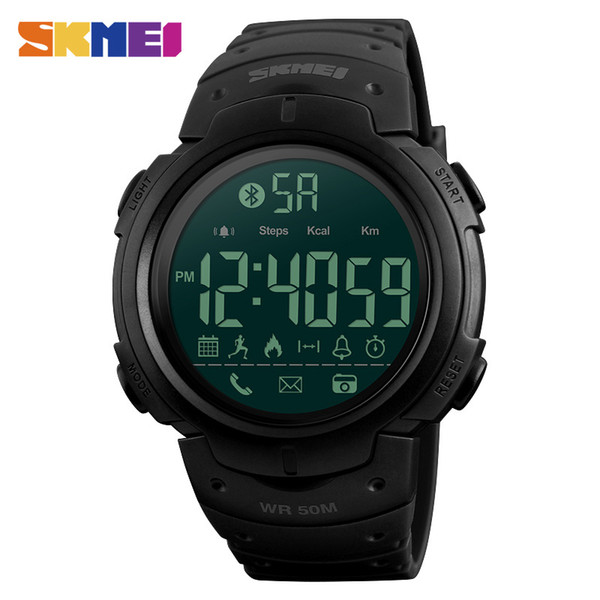 Men's Sport Smart Watch Calorie Bluetooth Smartwatch Reminder Digital Wristwatches Waterproof Relogios For ios and Android phone