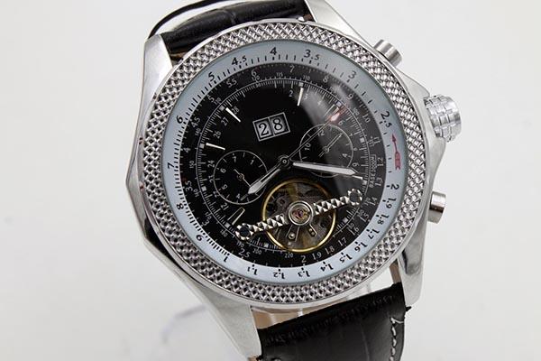 Luxury Brand Men Hollow Dezel Limted Stainless Steel Watch Date Men Automatic Movement Smooth Watches New Swiss Mens Sport Wristwatch