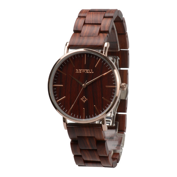 Bewell wooden Women's Retro Watch 2018 hot Sale new design natural wood women watches