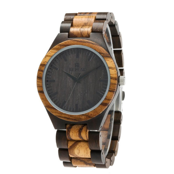 Fashion high-end ebony zebra watches, wooden watches. All styles and letters can be customized. Welcome to consult