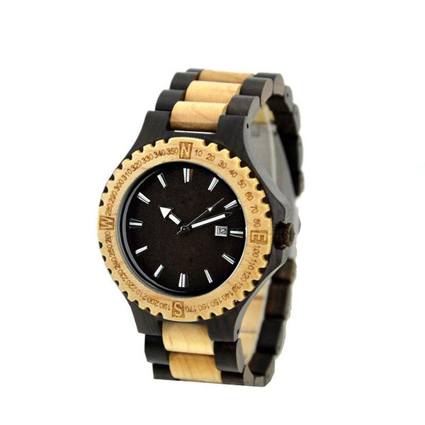 wholesale high quality Wood Watch Xmas gifts Wristwatches Quartz Movement Wood Watch For Women mens hot seller factory price free shipping