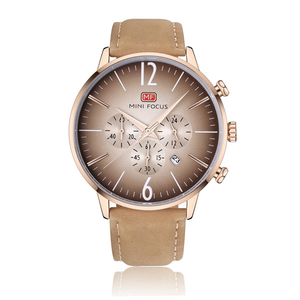 2019 luxury unique design arabic number dial custom logo watches western watches with prices dropshipping genuine leather watch