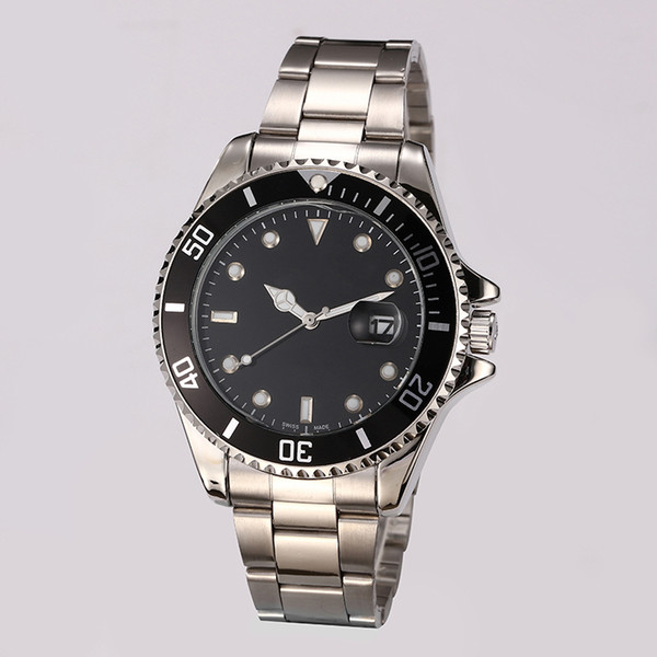 Famous Antique Design Fashion Men's Watch Gold Silver Stainless Steel High Quality Men's Quartz Watch Men's Watch Business Class Clock