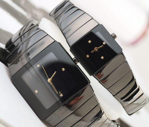 2019 unisex luxury new men's quartz fashion black ceramic watch ladies casual cheap designer
