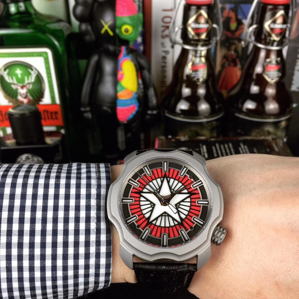 2019 the latest leisure retro sarpaneva Roman subaru warrior man automatic machine 46mm